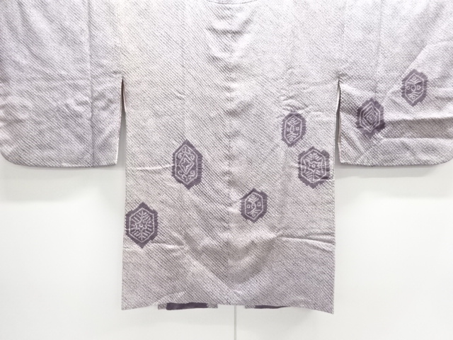 JAPANESE KIMONO / ANTIQUE DOCHUGI / ALL SHIBORI / KIKKO